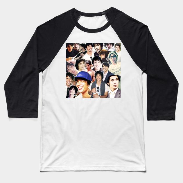 Bob Morley Collage Baseball T-Shirt by lunalovebad